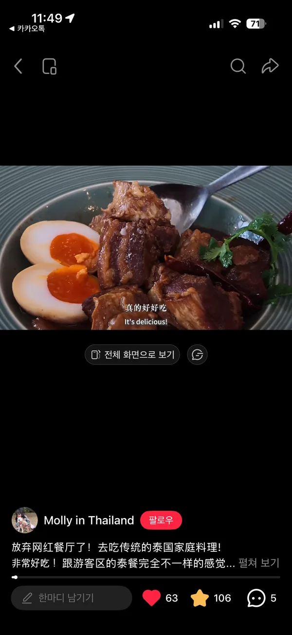 Molly in Thailand · 放弃网红餐厅了！去吃传统的泰国家庭料理！